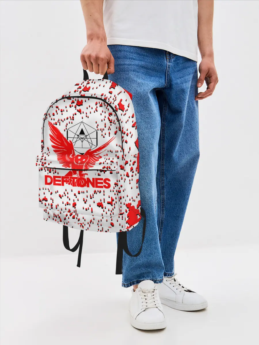 Рюкзак джинсовый / deftones