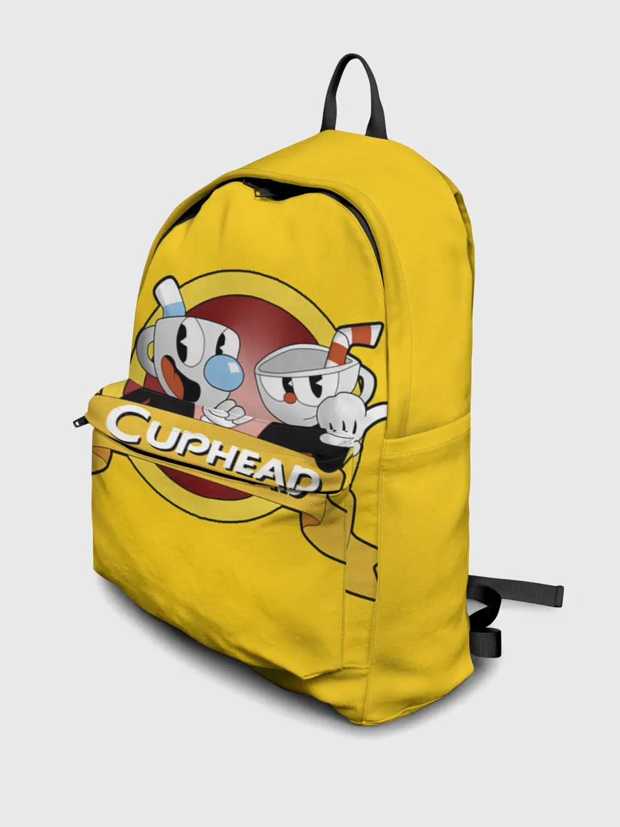 Рюкзак джинсовый / CUPHEAD / КАПХЕД.
