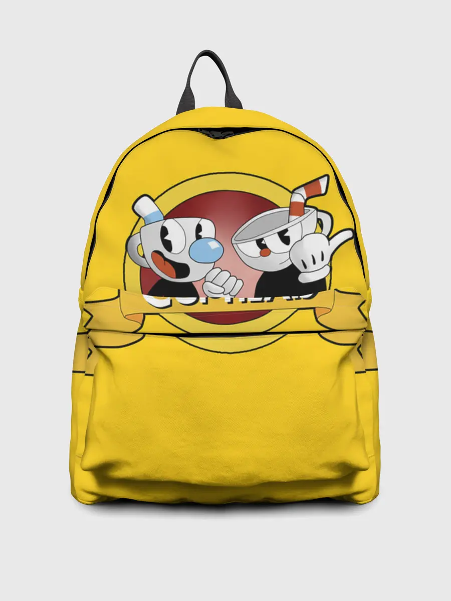Рюкзак джинсовый / CUPHEAD / КАПХЕД.