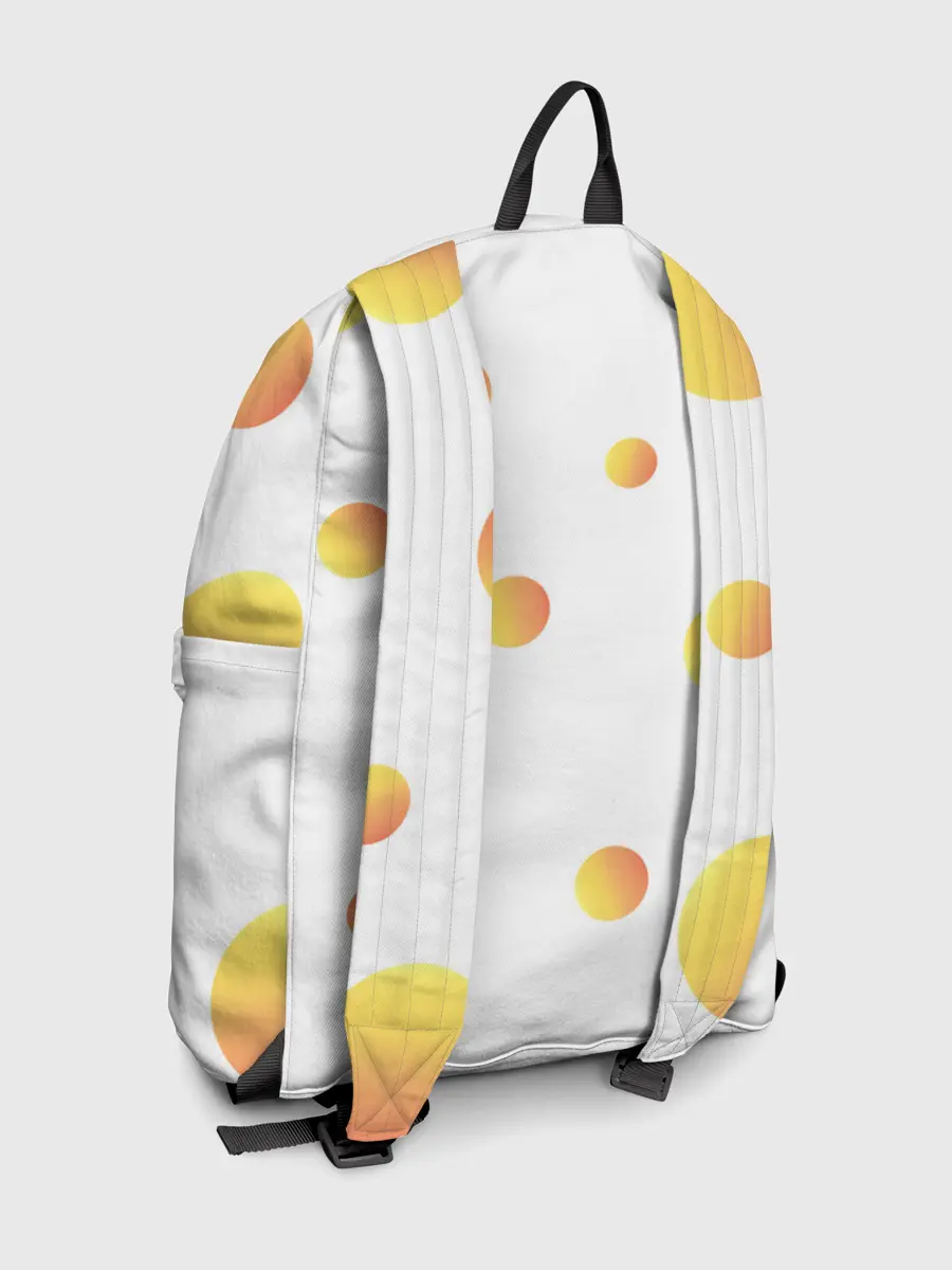 Рюкзак джинсовый / Kaneki Ken желтые круги