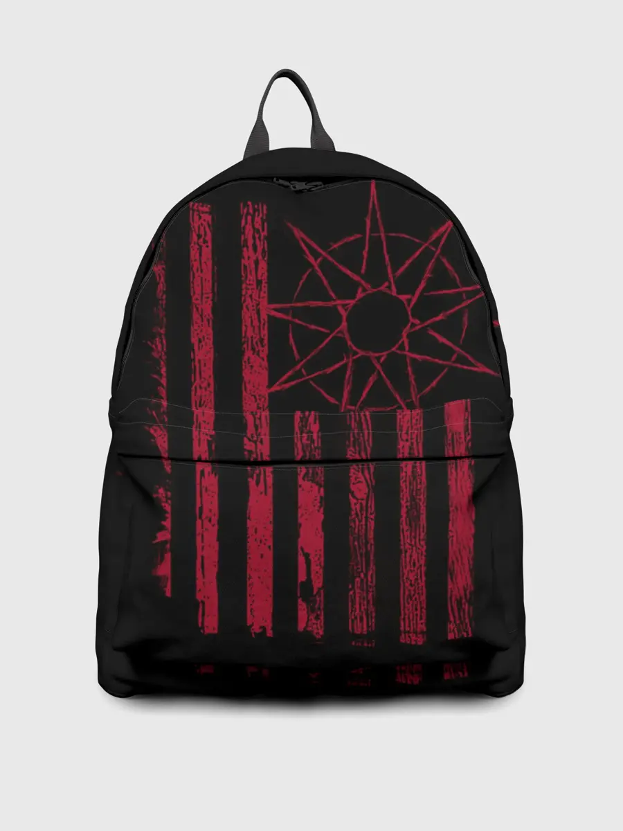 Рюкзак джинсовый / Slipknot Флаг