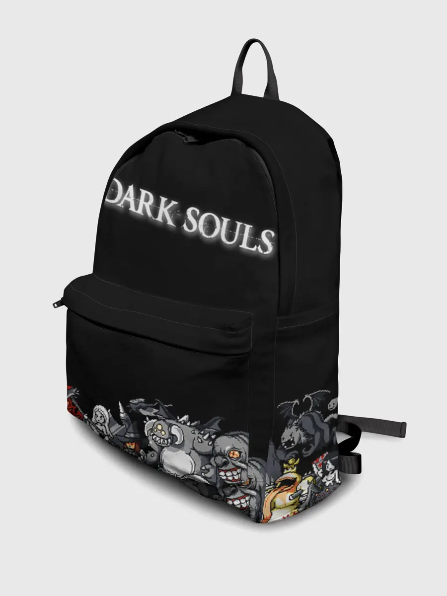 Рюкзак джинсовый / 8bit Dark Souls