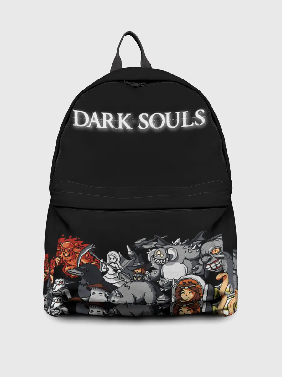 Рюкзак джинсовый / 8bit Dark Souls