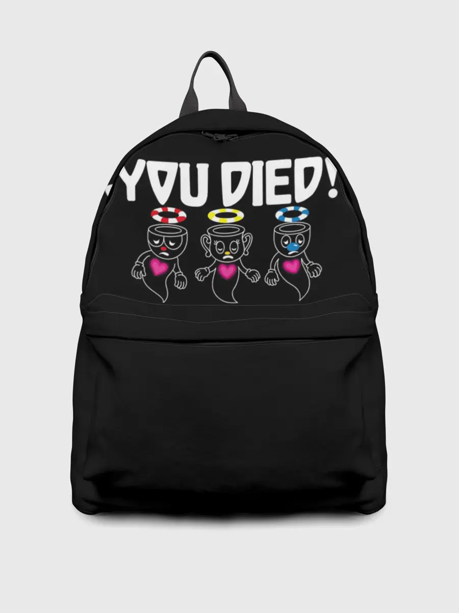 Рюкзак джинсовый / YOU DIED