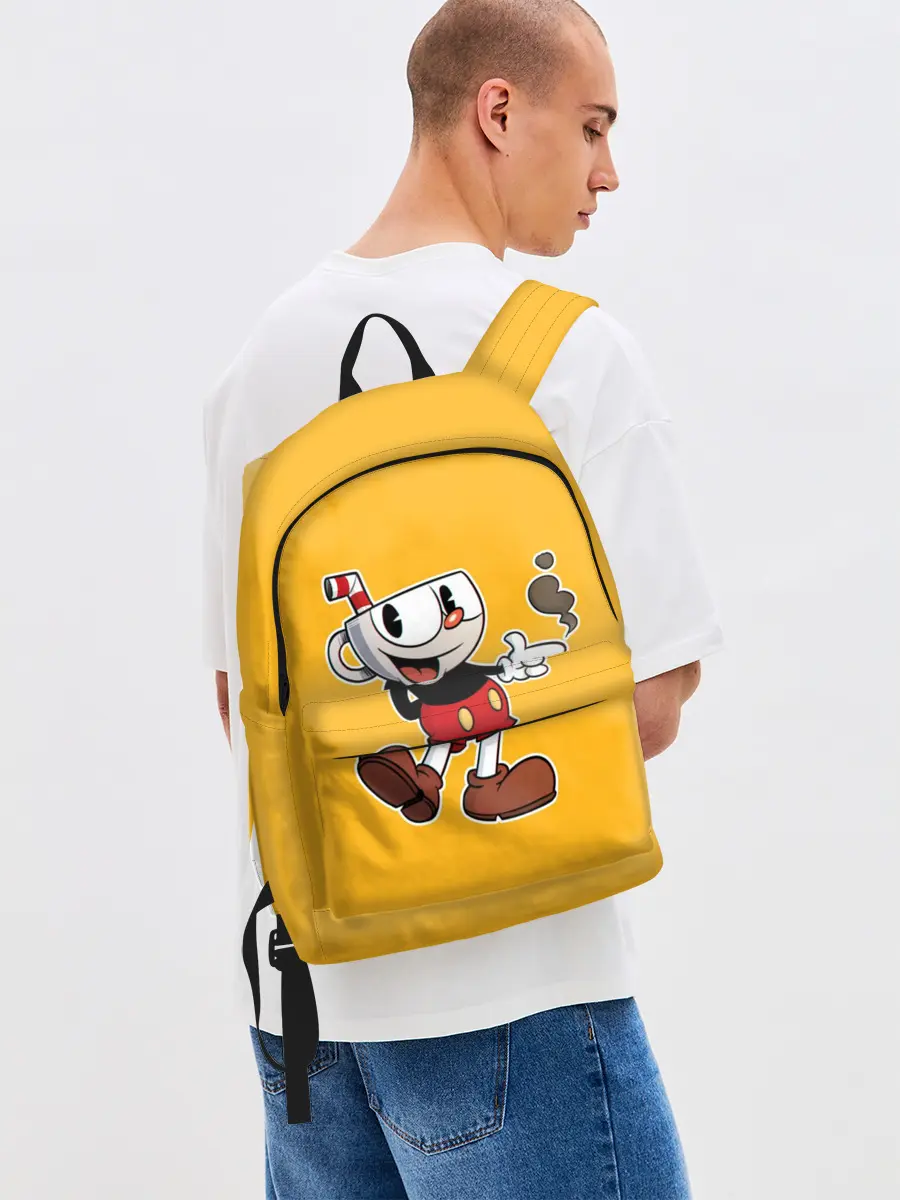 Рюкзак джинсовый / CUPHEAD | КАПХЕД