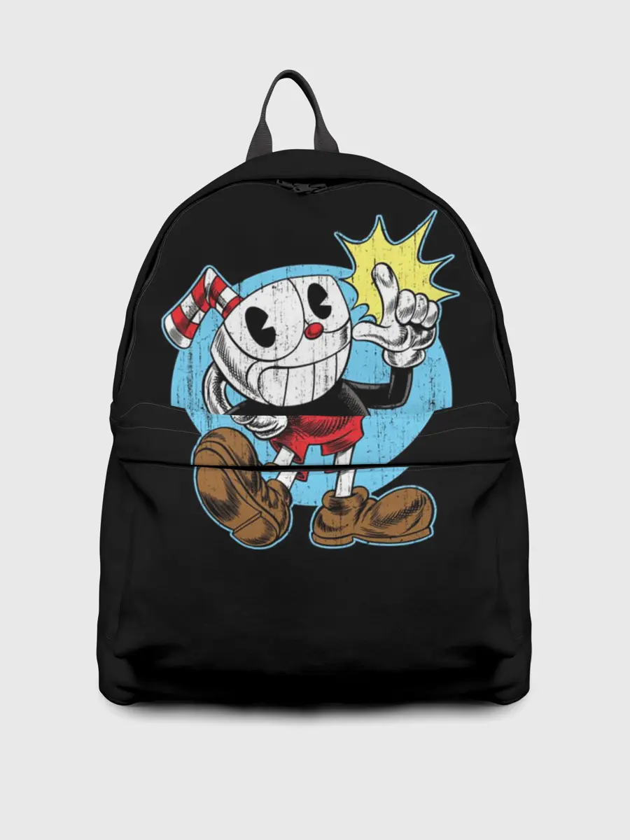 Рюкзак джинсовый / CUPHEAD | КАПХЕД