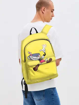 Рюкзак джинсовый / CUPHEAD|