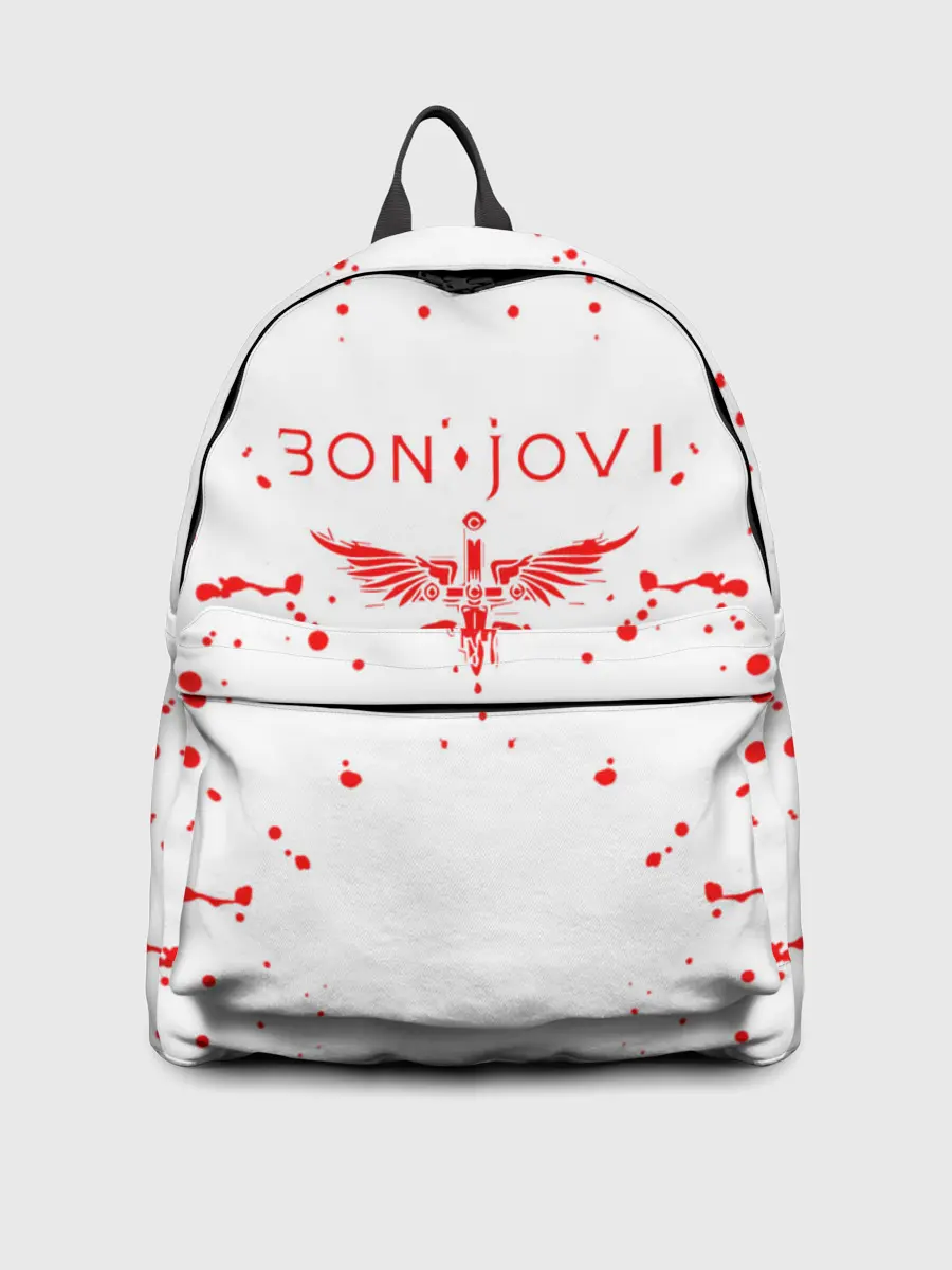 Рюкзак джинсовый / bon jovi