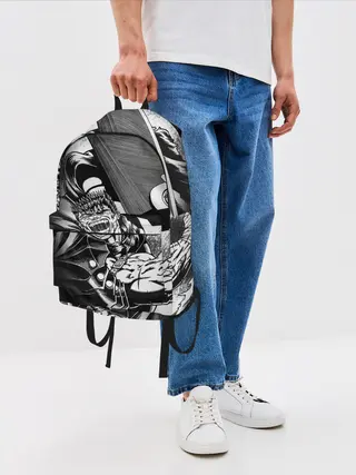 Рюкзак джинсовый / Берсерк ярость