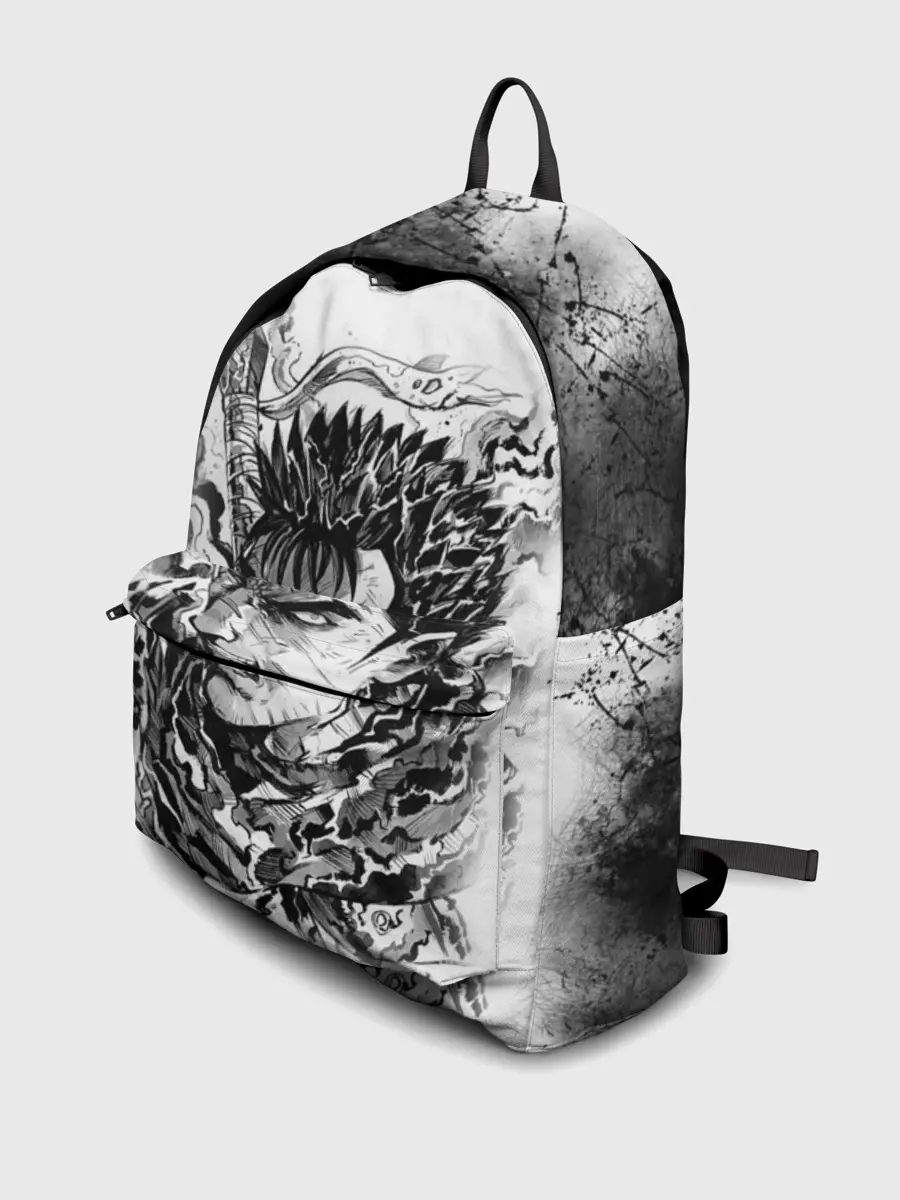 Рюкзак джинсовый / Гатс акварель