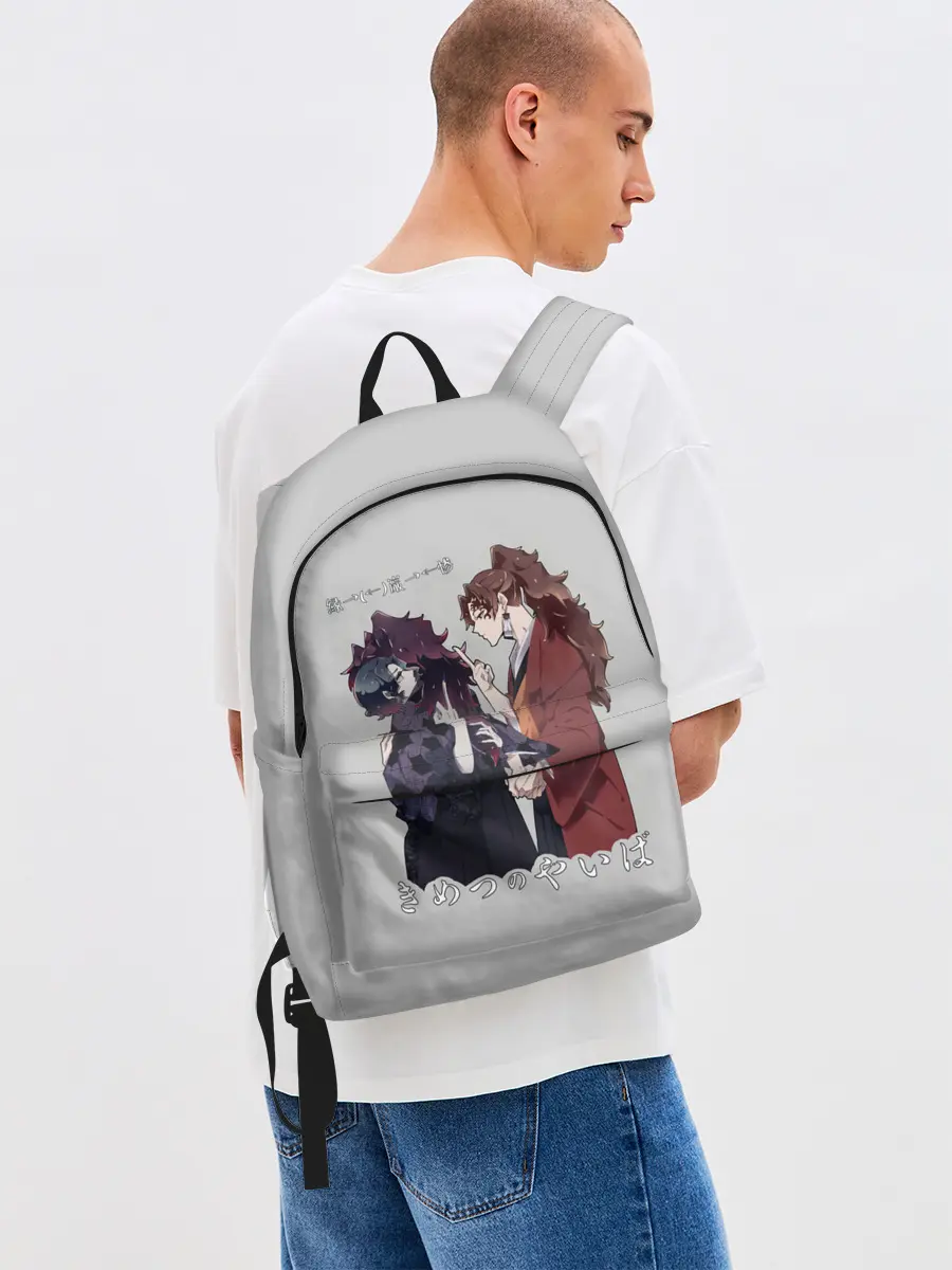 Рюкзак джинсовый / Клинок, рассекающий демонов