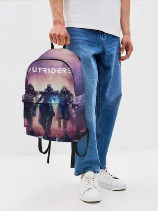 Рюкзак джинсовый / Outriders