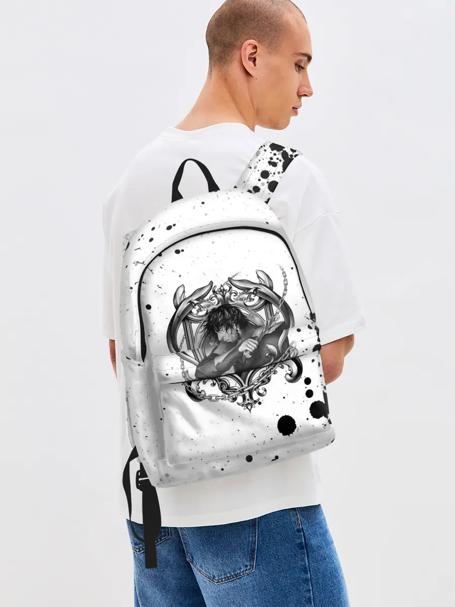 Рюкзак джинсовый / Castlevania | Trevor Belmont