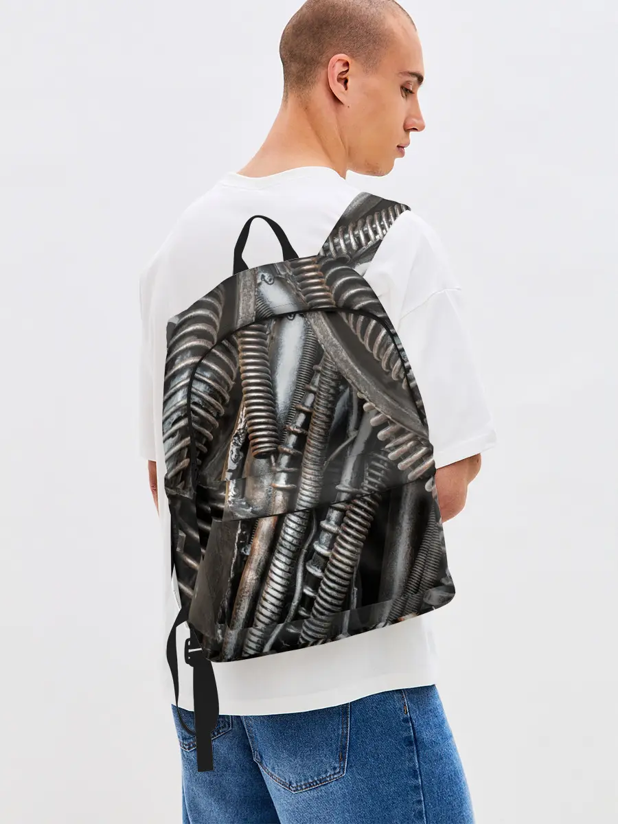 Рюкзак джинсовый / СТИМПАНК | МЕХАНИЧЕСКИЕ ЧАСТИ