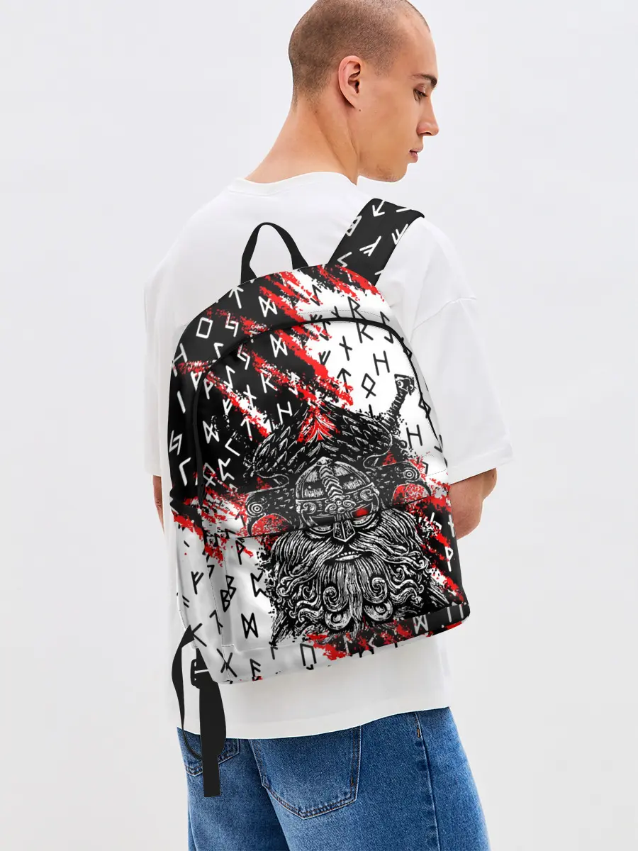 Рюкзак джинсовый / БОГ ОДИН