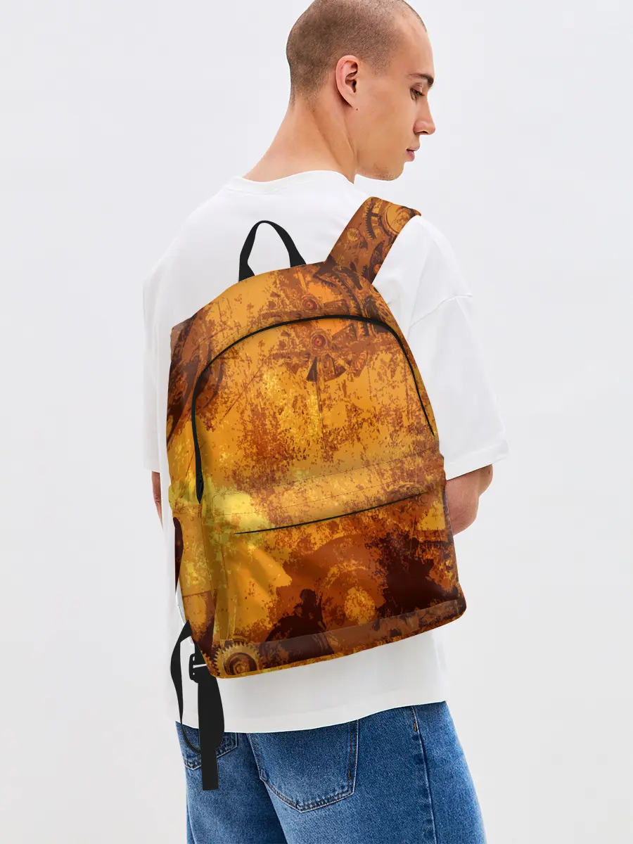 Рюкзак джинсовый / Стимпанк