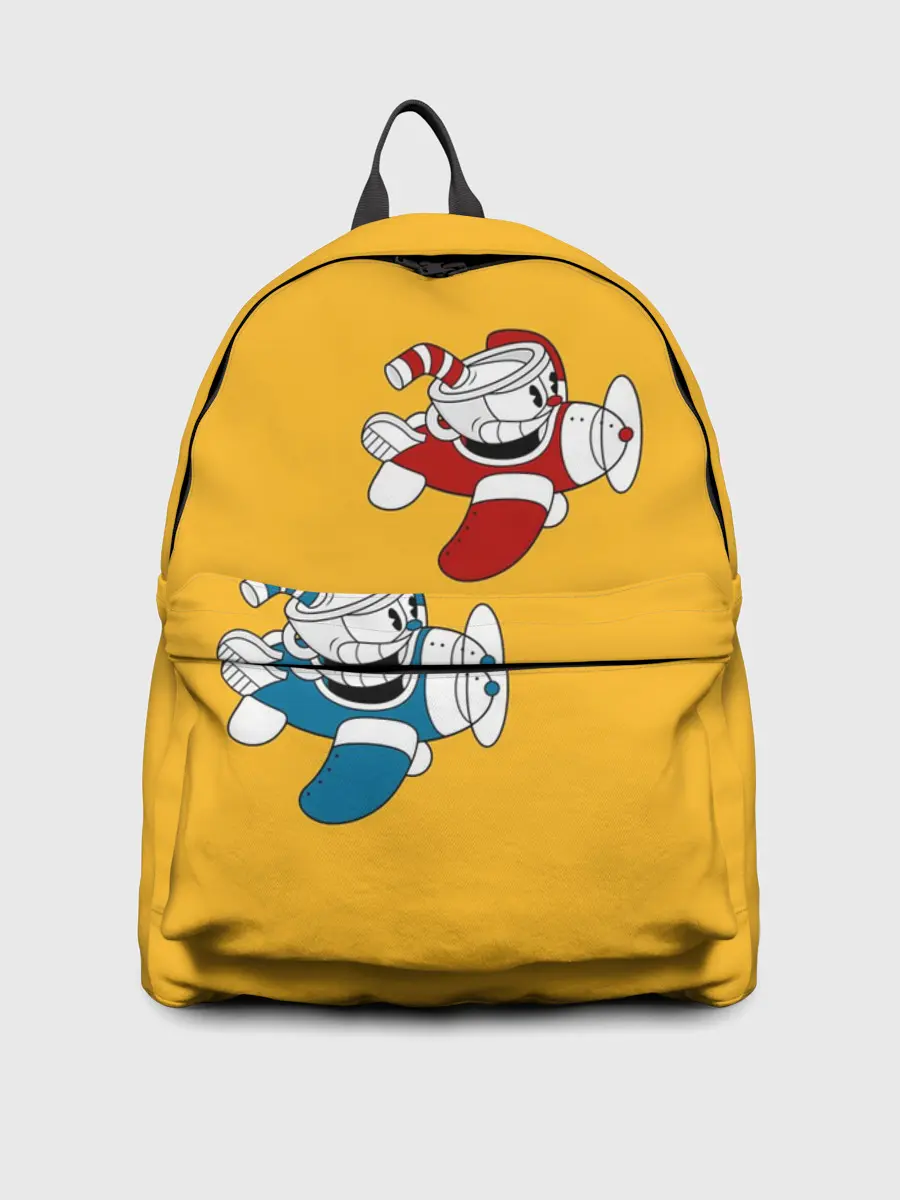 Рюкзак джинсовый / CUPHEAD