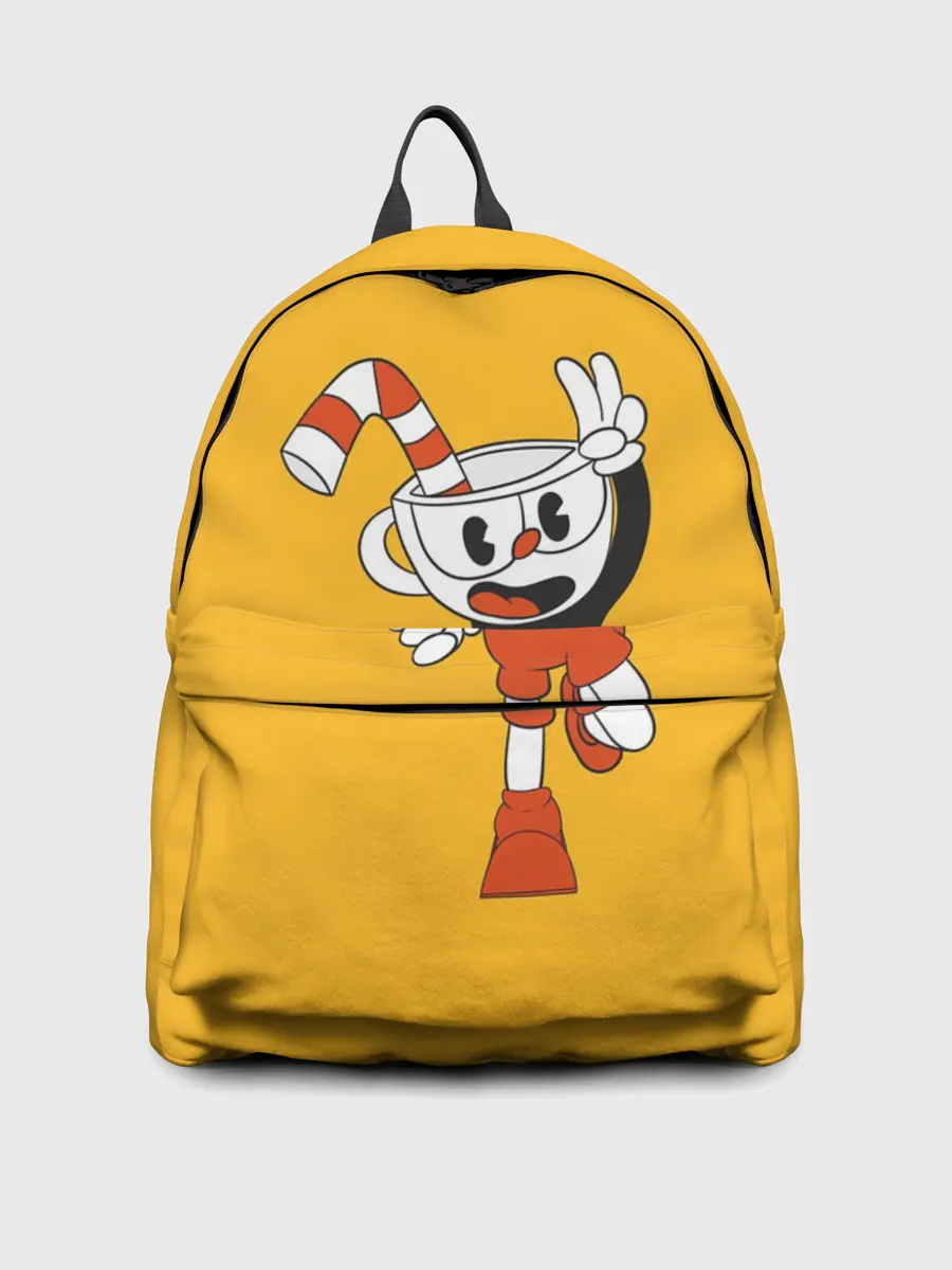 Рюкзак джинсовый / CUPHEAD