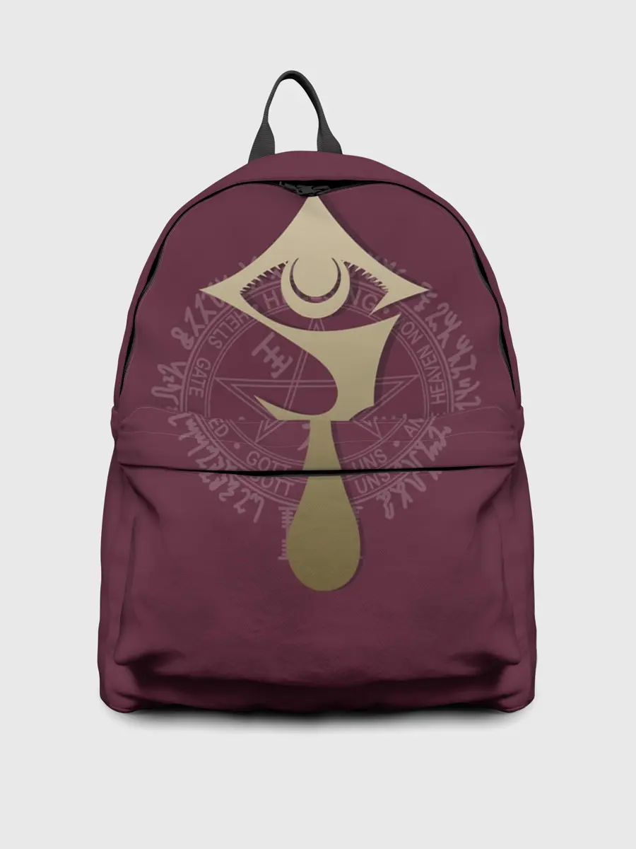 Рюкзак джинсовый / Глаз Hellsing