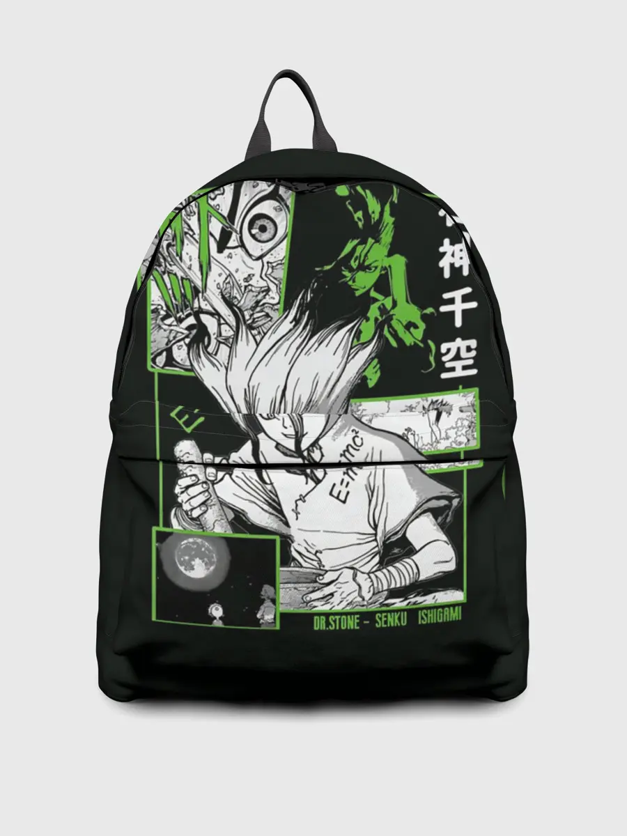 Рюкзак джинсовый / Доктор Стоун Сенку