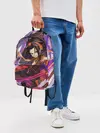 Рюкзак джинсовый / Шаман Кинг