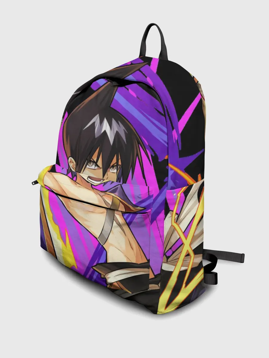 Рюкзак джинсовый / Шаман Кинг