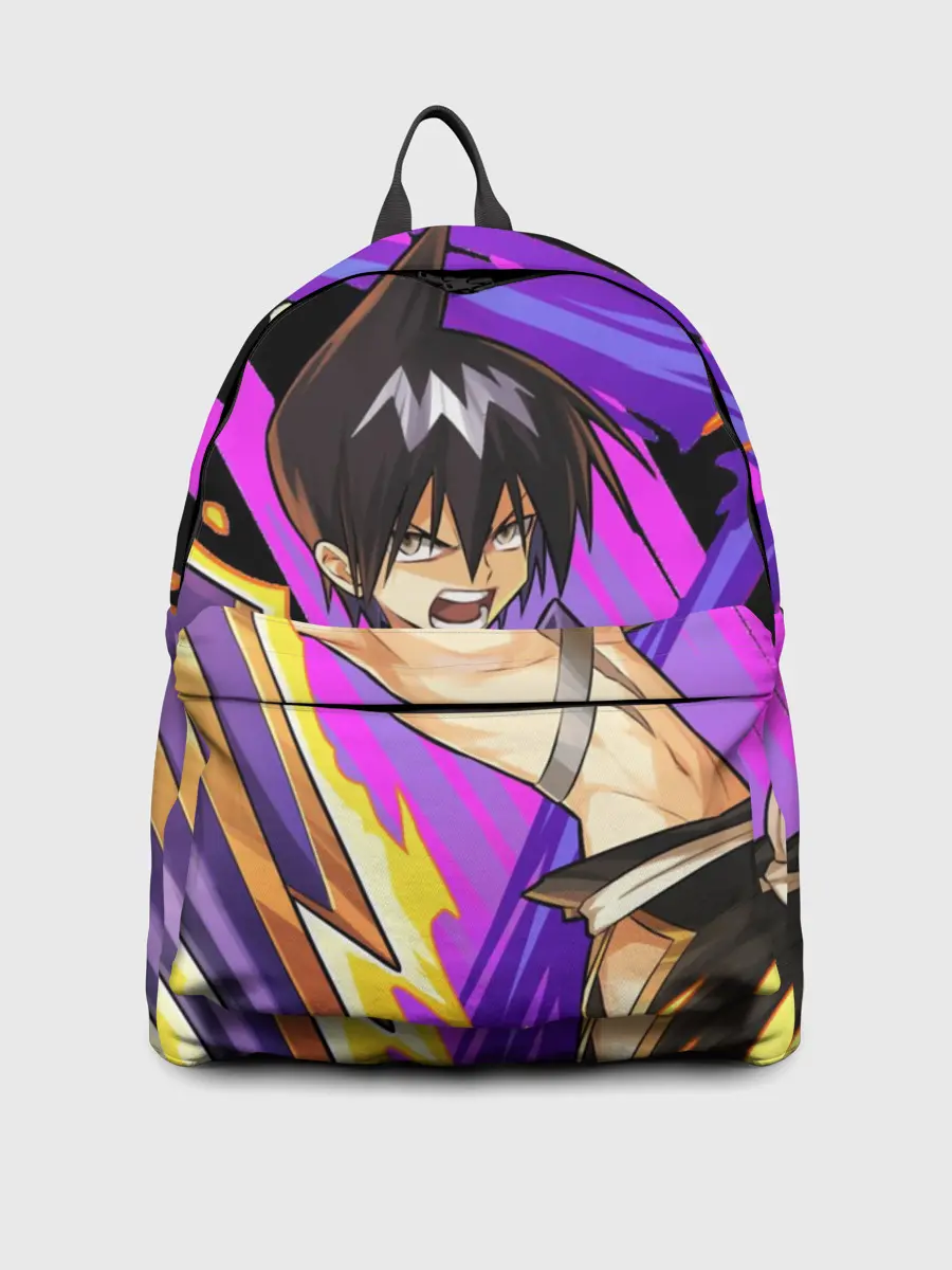 Рюкзак джинсовый / Шаман Кинг