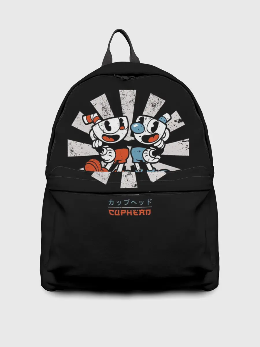 Рюкзак джинсовый / CUPHEAD