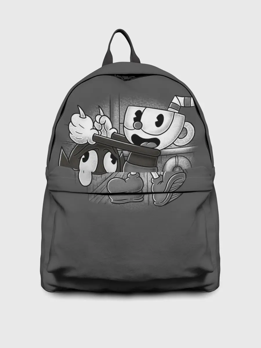 Рюкзак джинсовый / CUPHEAD