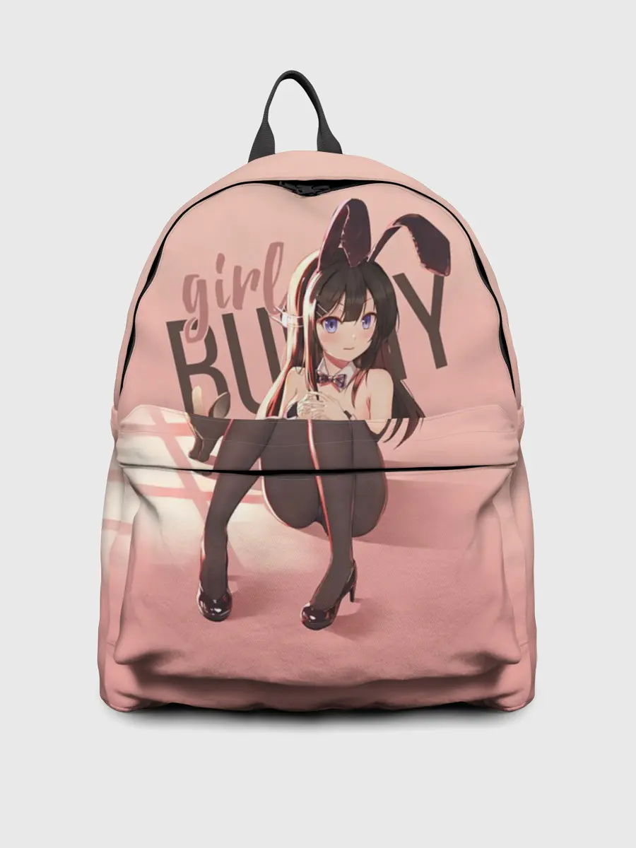 Рюкзак джинсовый / Bunny Girl apricot