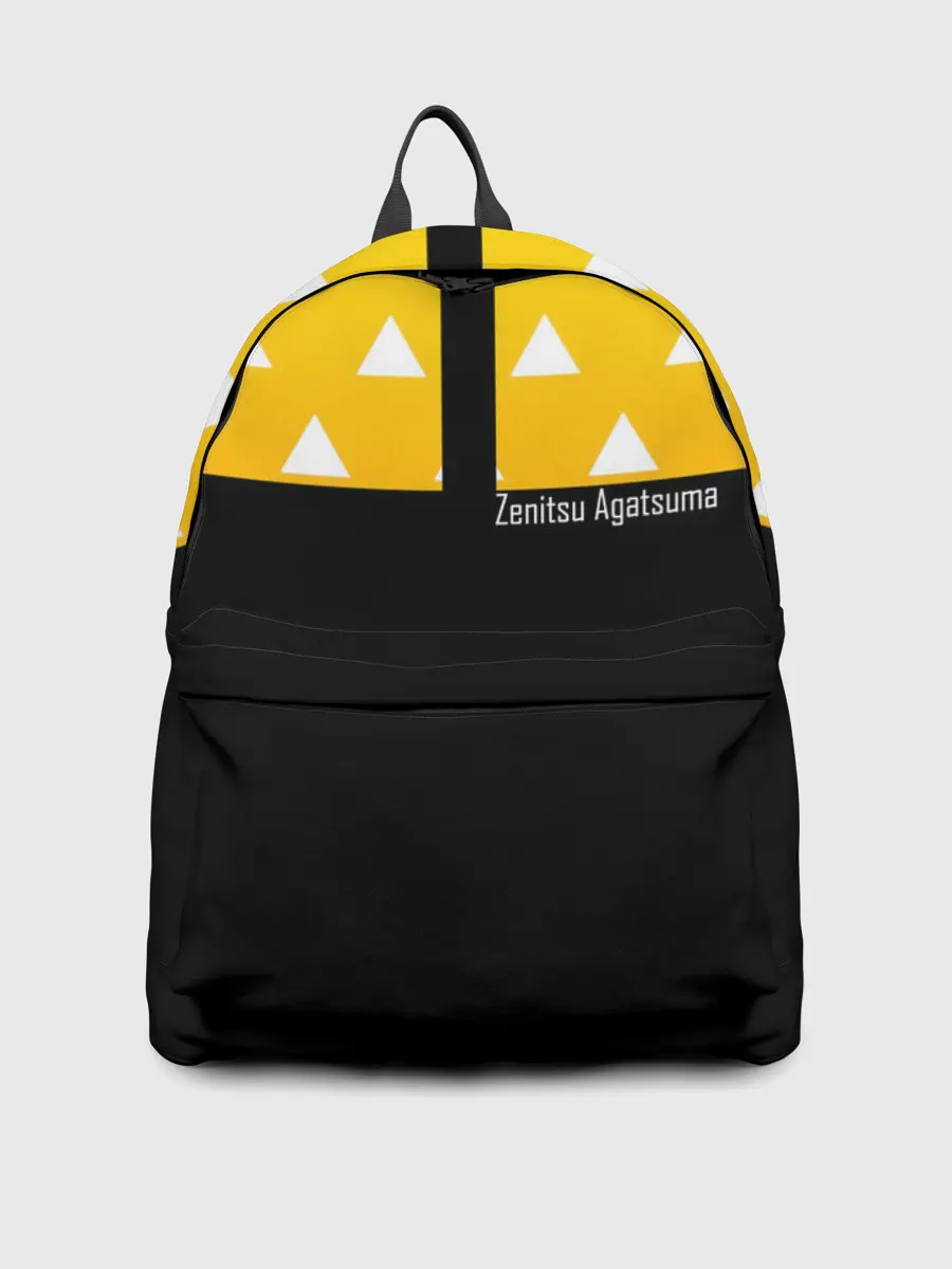 Рюкзак джинсовый / Zenitsu Agatsuma Kimetsu no Yaiba