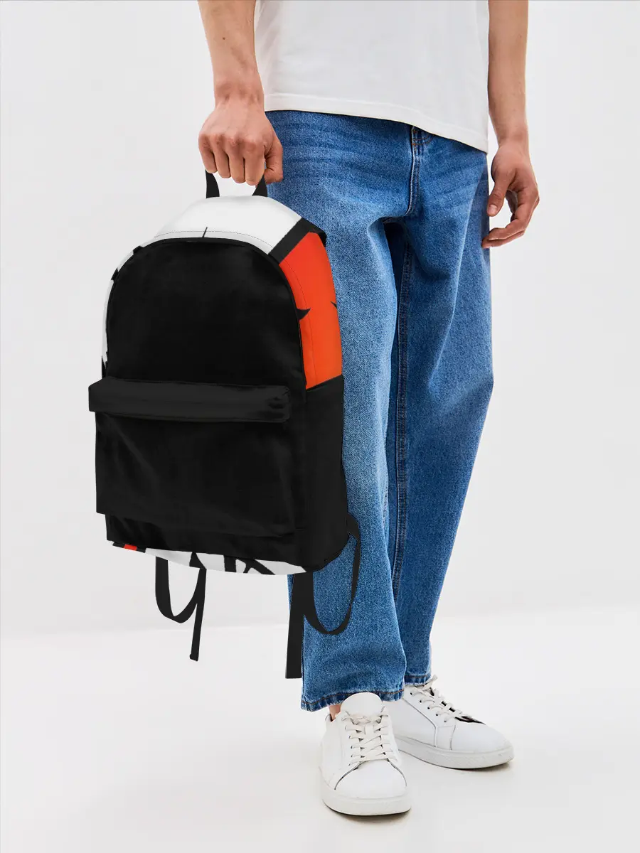 Рюкзак джинсовый / gg lightning orange