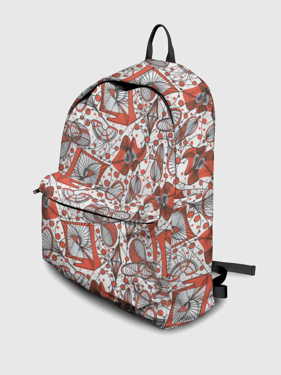 Рюкзак джинсовый / Кинетическая скульптура.