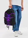 Рюкзак джинсовый / Ултрофиолеовый угол 3D