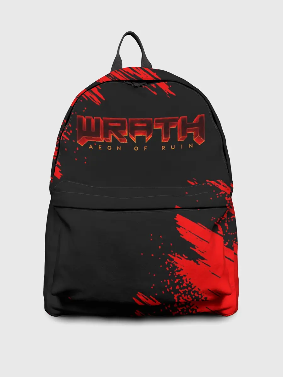 Рюкзак джинсовый / WRATH: Aeon of Ruin LOGO