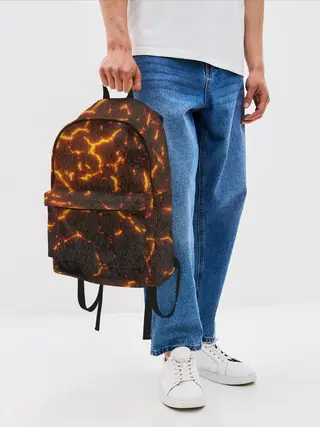 Рюкзак джинсовый / Помпеи 3D