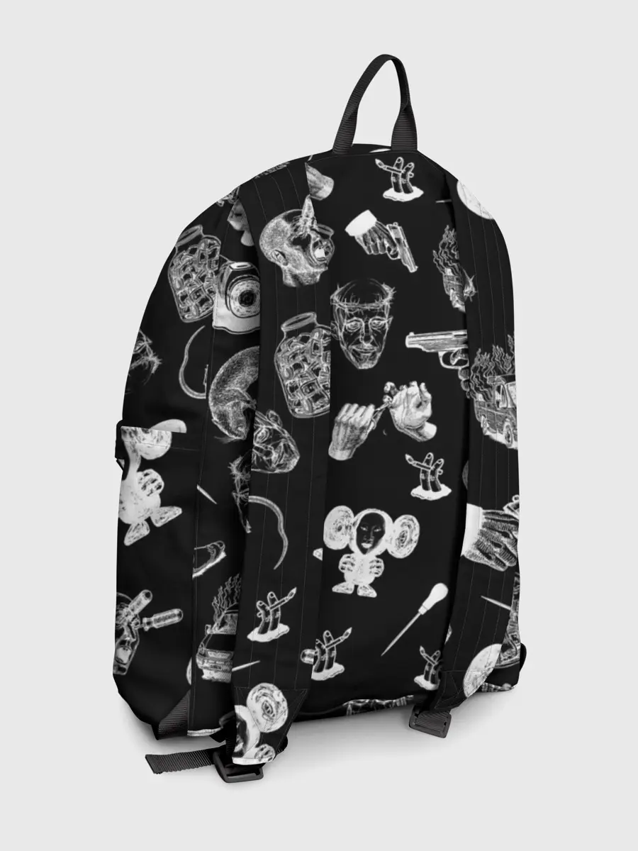 Рюкзак джинсовый / КРОВОСТОК ТАТУИРОВКИ