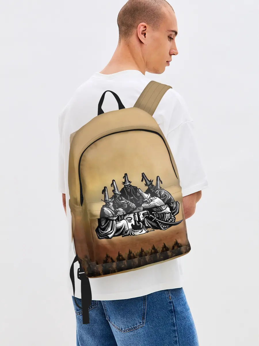 Рюкзак джинсовый / Эпос Манас