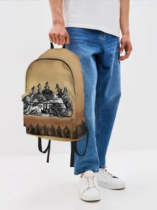 Рюкзак джинсовый / Эпос Манас