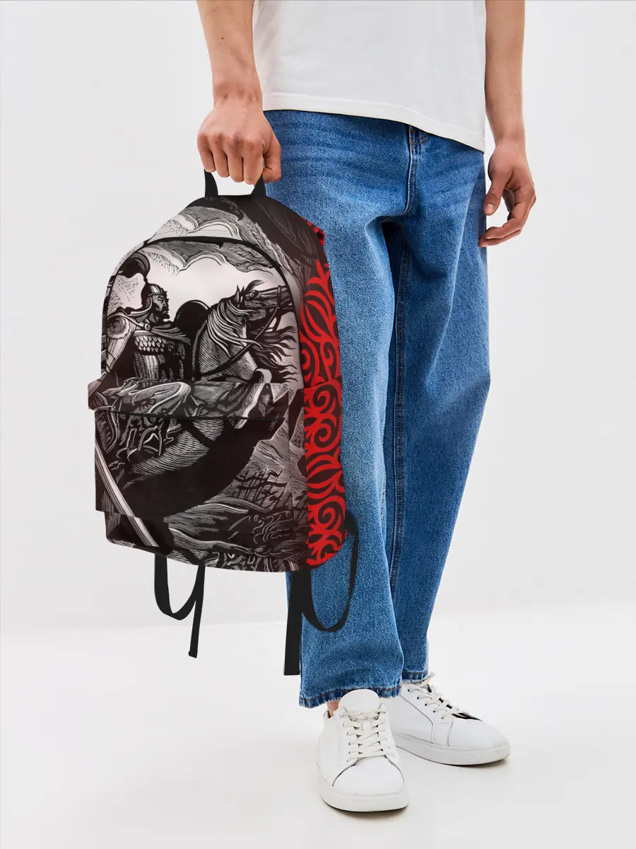 Рюкзак джинсовый / МАНАС Баатыр