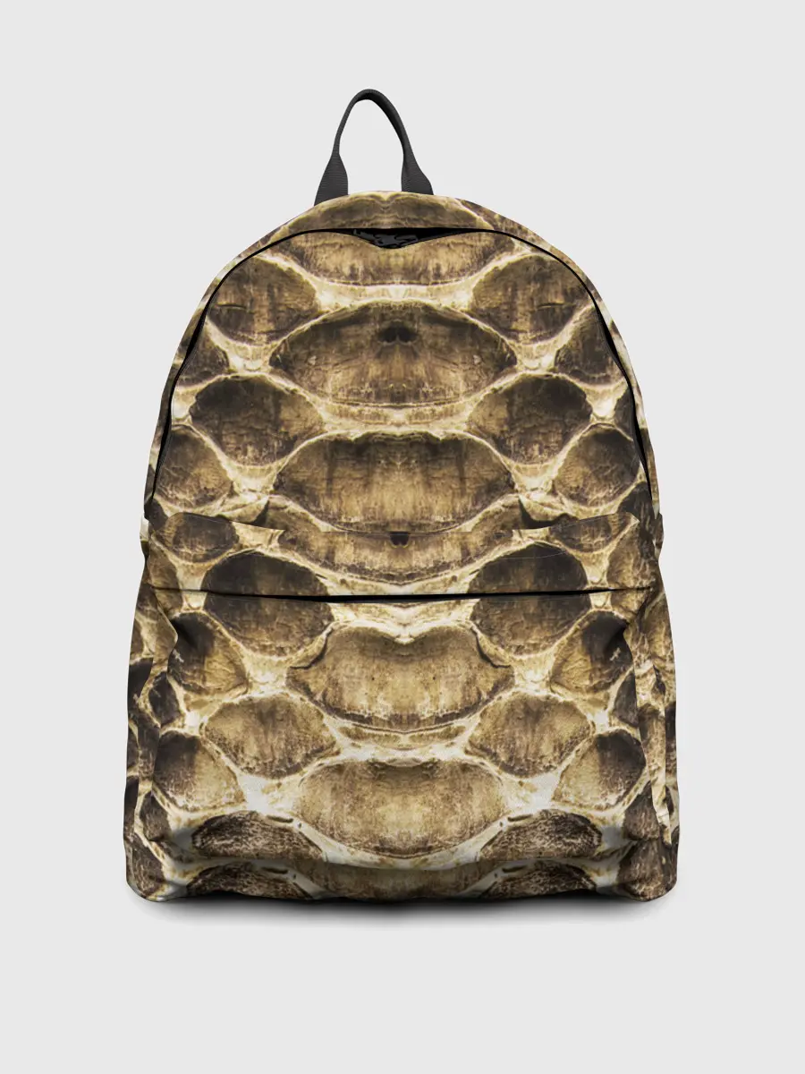 Рюкзак джинсовый / Змеиная кожа