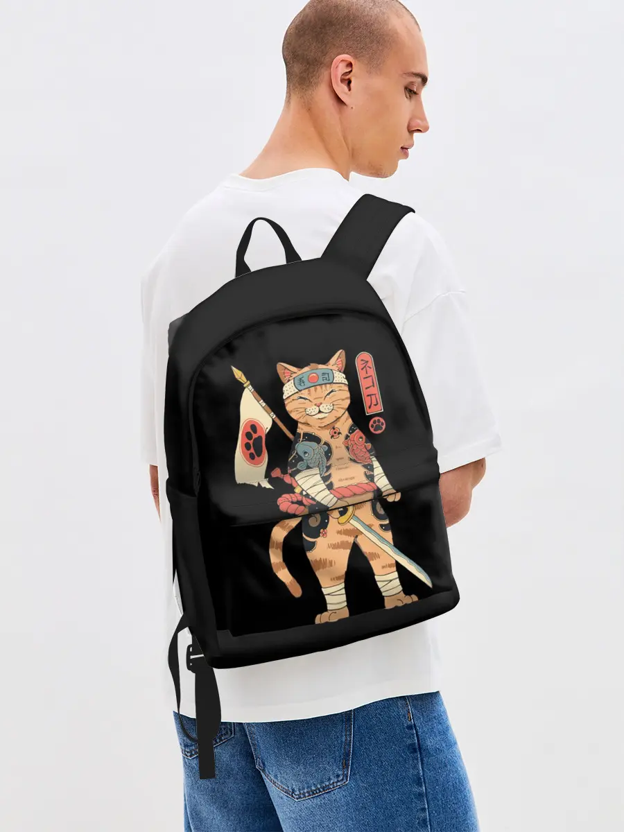 Рюкзак джинсовый / Shogun Cat