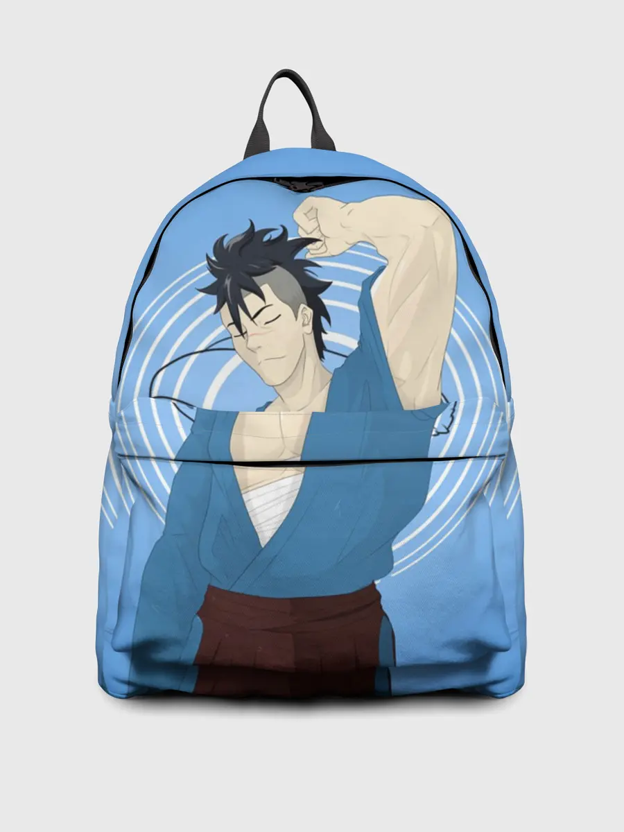 Рюкзак джинсовый / Food wars Shokugeki no Soma