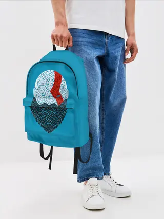 Рюкзак джинсовый / Бог войны