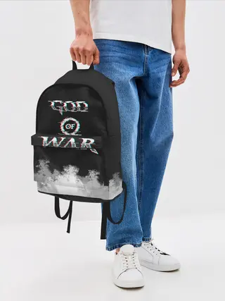 Рюкзак джинсовый / God of War