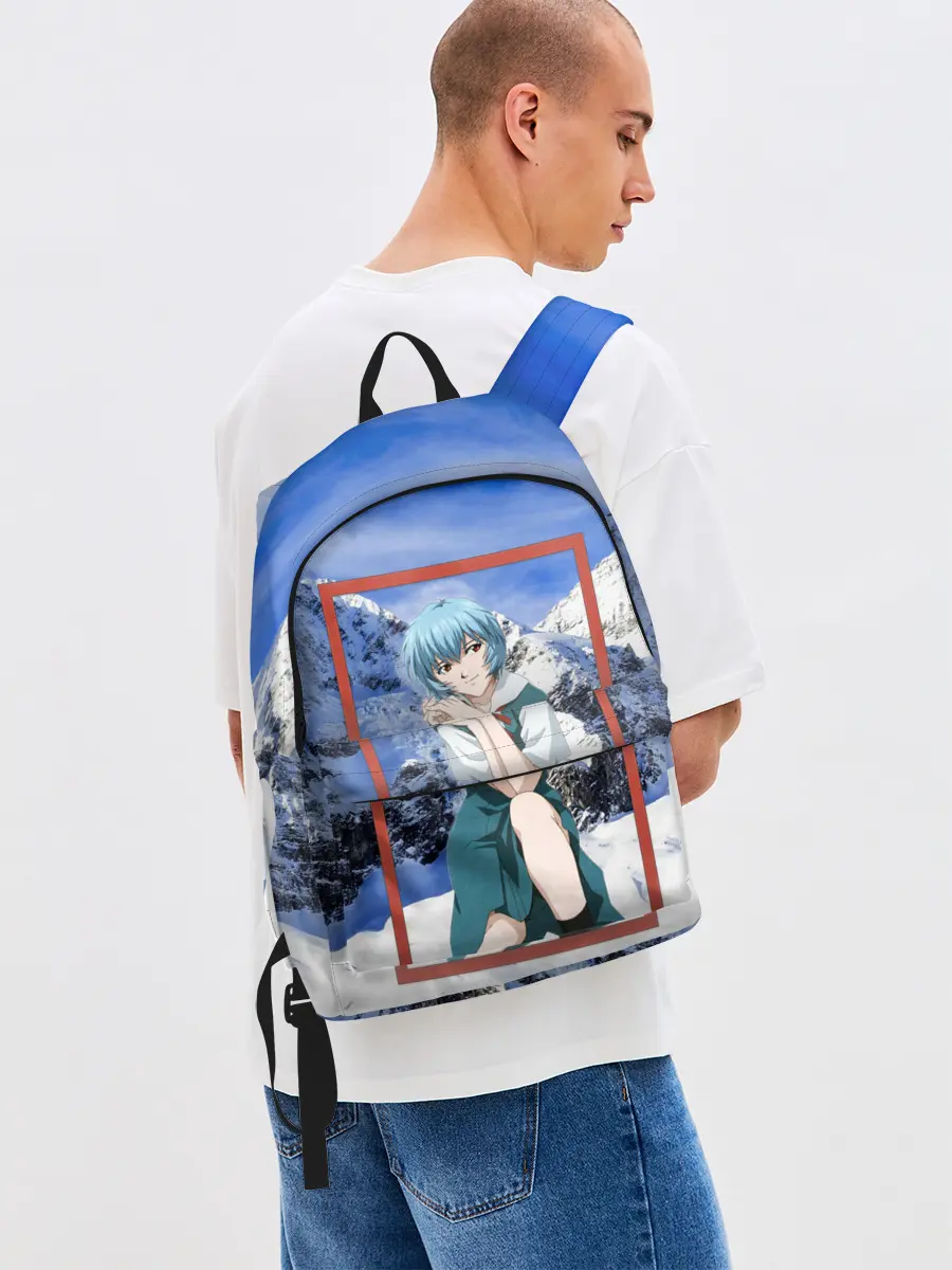 Рюкзак джинсовый / Рей Аянами