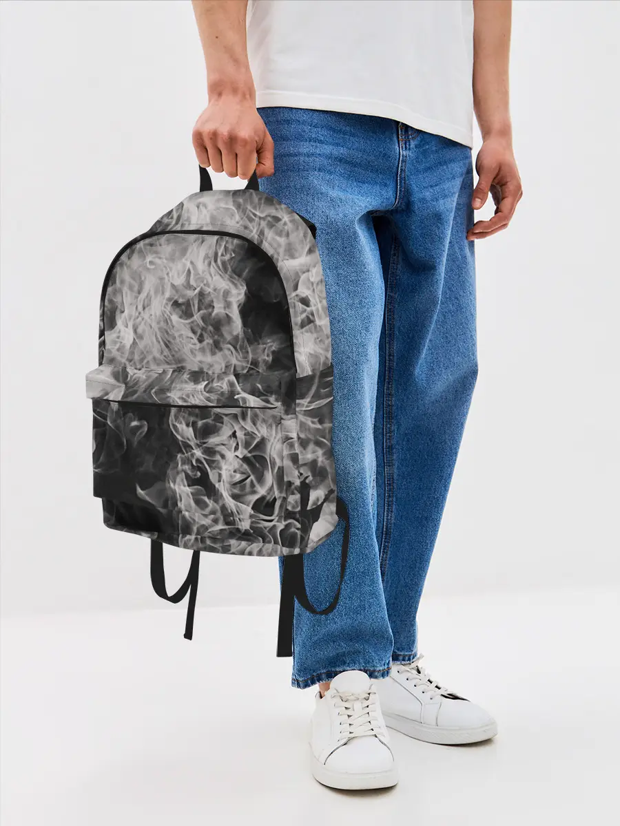 Рюкзак джинсовый / Fire and Smoke