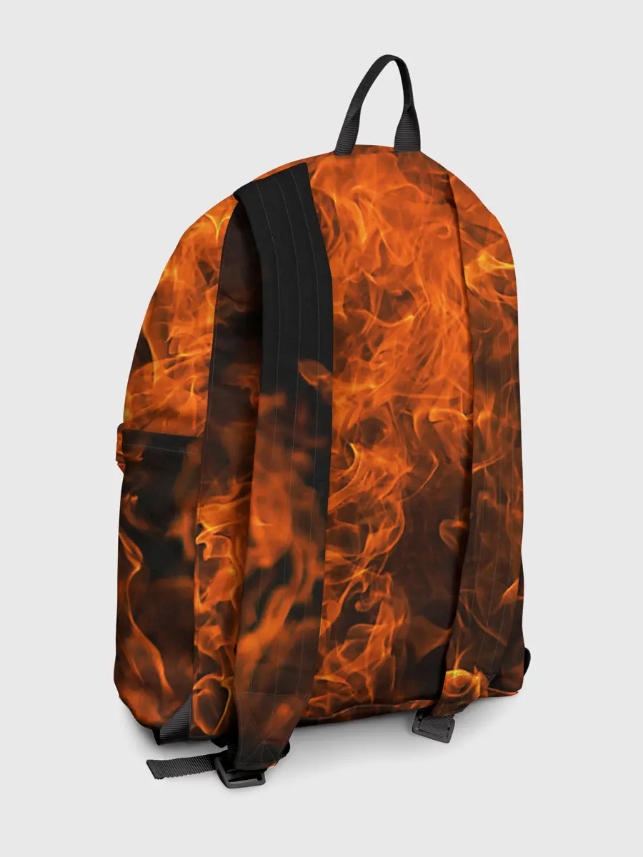 Рюкзак джинсовый / Огонь