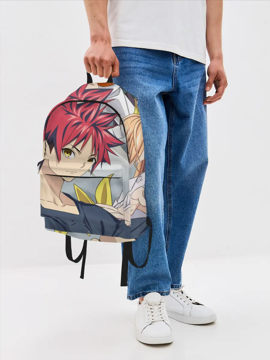 Рюкзак джинсовый / Кулинарные поединки Сомы