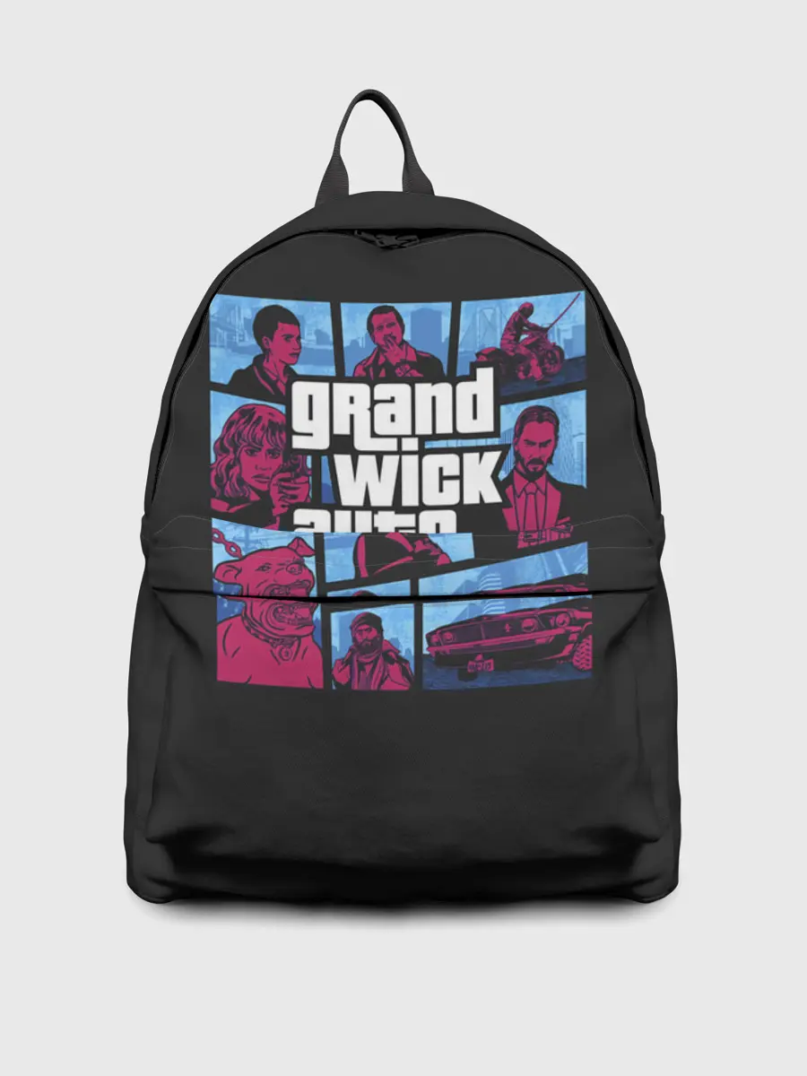 Рюкзак джинсовый / Grand Wick Auto